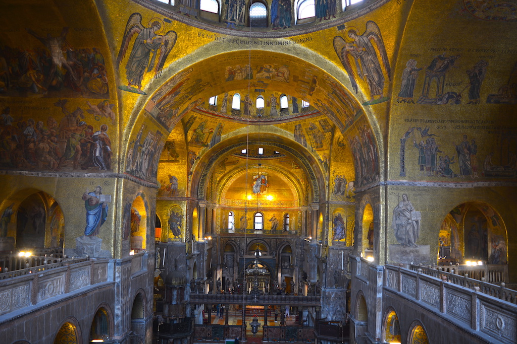 San Marco Basilica Interior from the Terrace